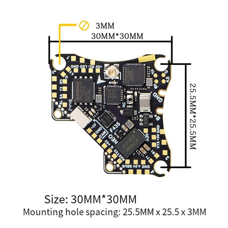 FBIL-F435 NEO 1S AIO Flight Co - Fpv Drone Esc incelemesi ve fiyatı
