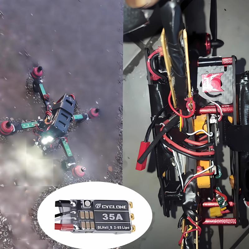 Cyclone 35A BLHeli_S ESC - Hig - Fpv Drone Motor incelemesi ve fiyatı