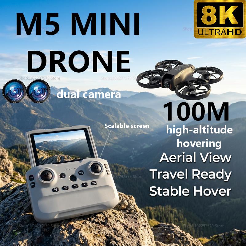 2026 New M5 Mini Drone 8K HD C - Fpv Drone Charger incelemesi ve fiyatı