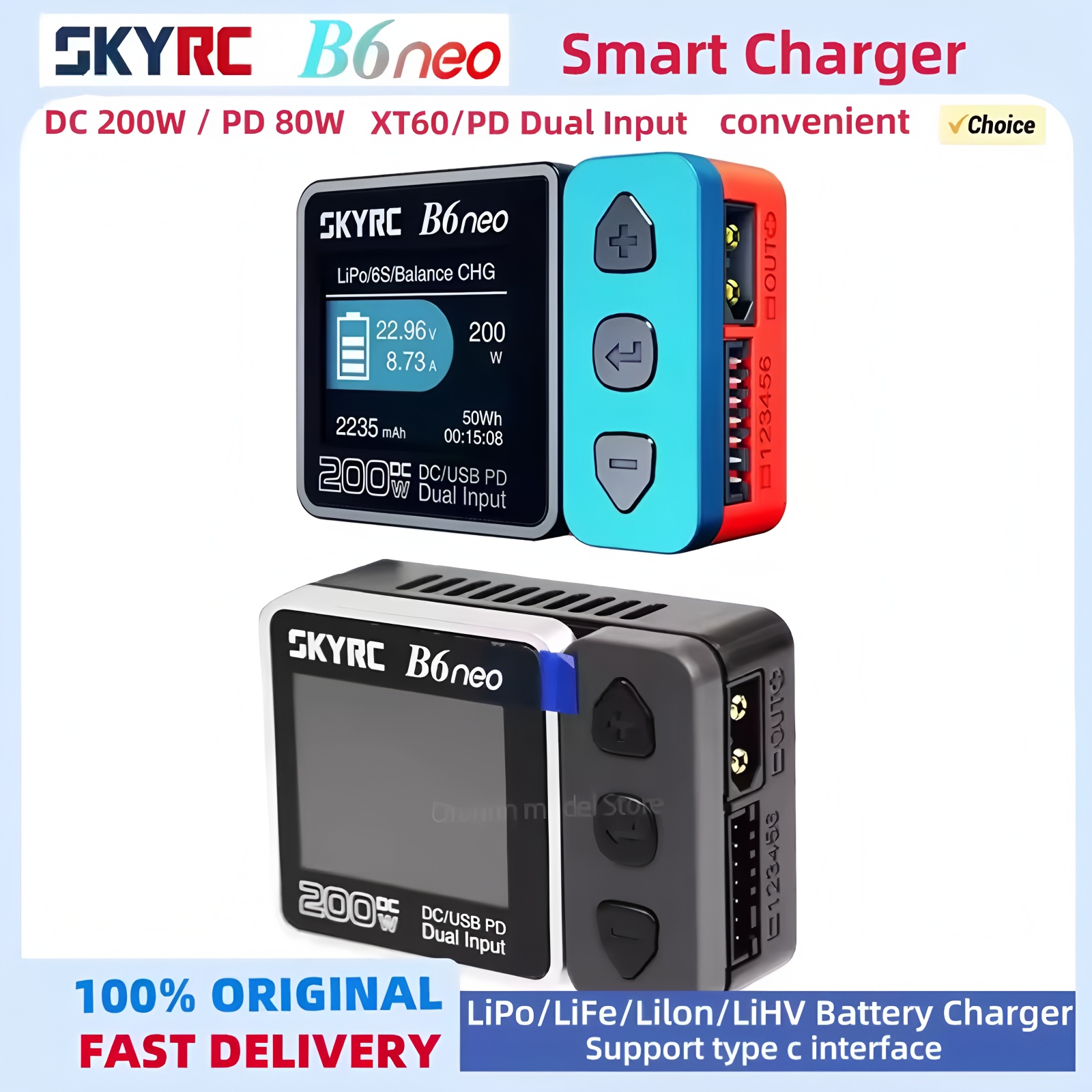SKYRC B6neo Charger with XT60/ - Fpv Drone Bag incelemesi ve fiyatı