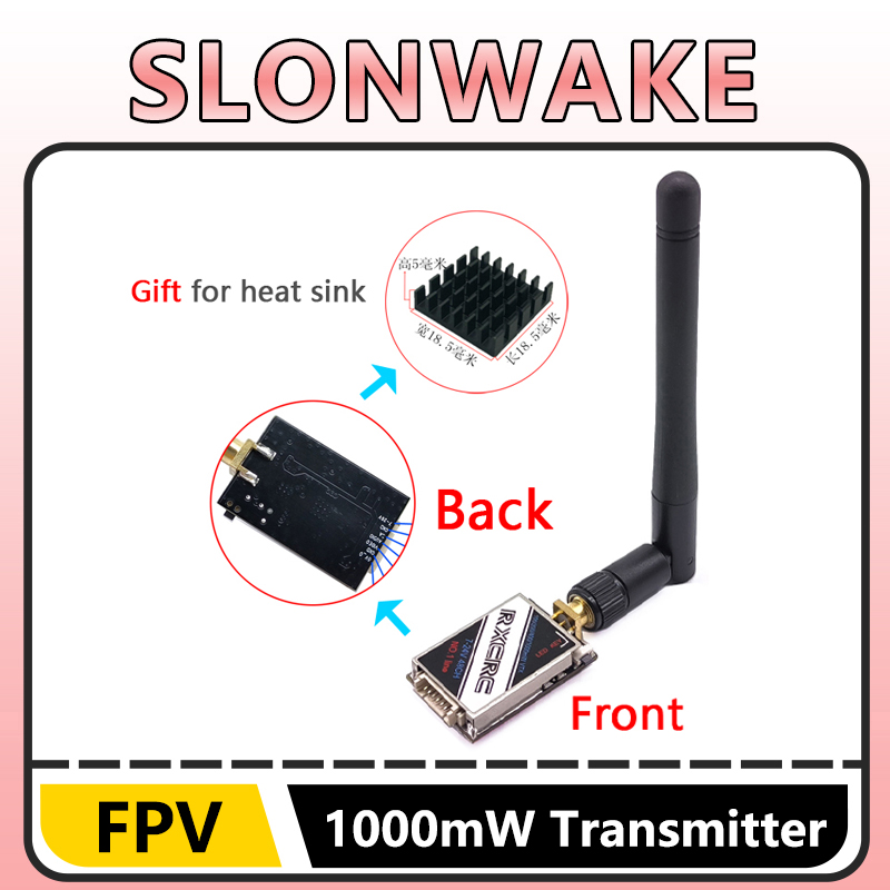 SLONWAKE  5.8G 48CH 1W VTX 100 - Fpv Drone Camera incelemesi ve fiyatı