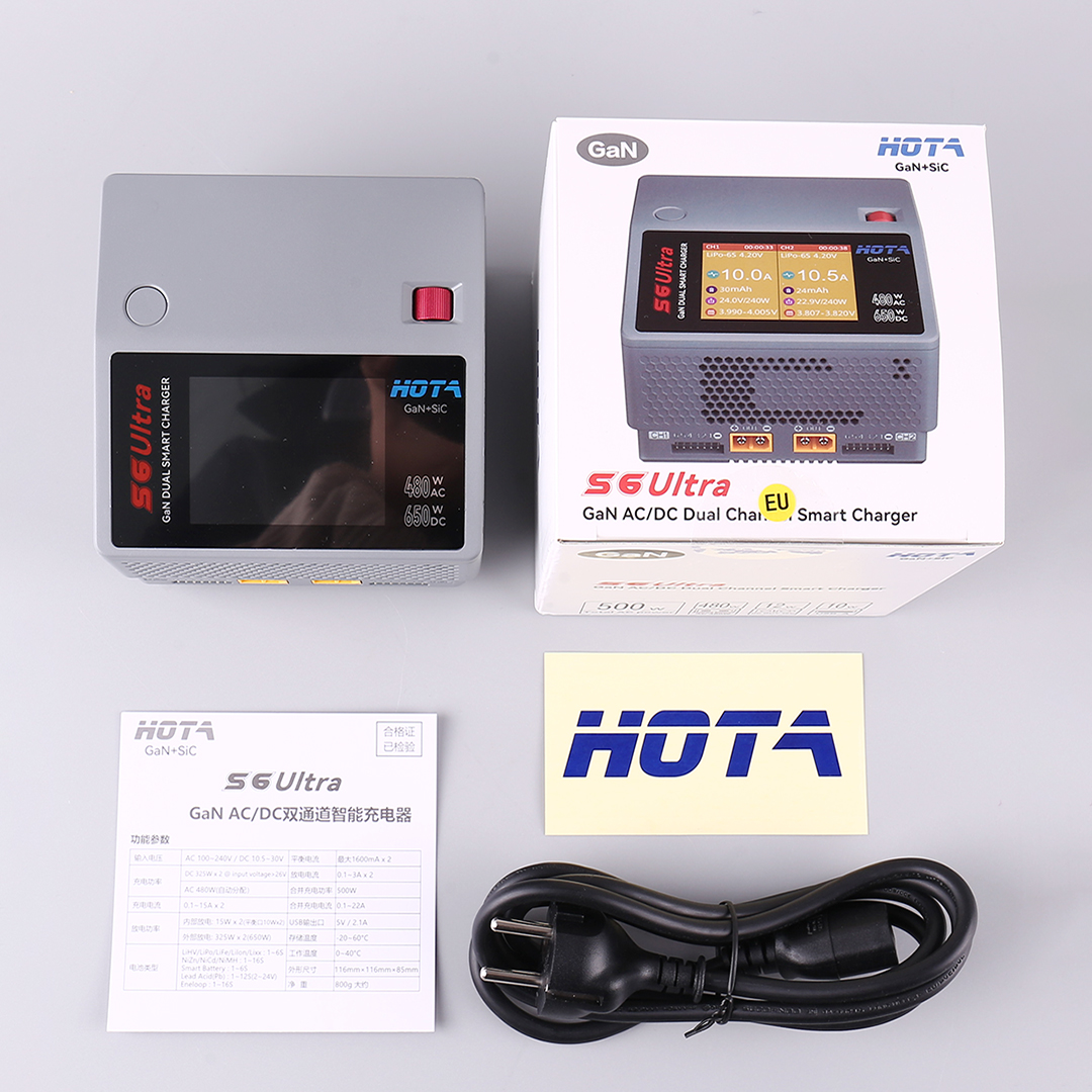 HOTA S6 Ultra Gallium Nitride  - Fpv Drone Charger incelemesi ve fiyatı