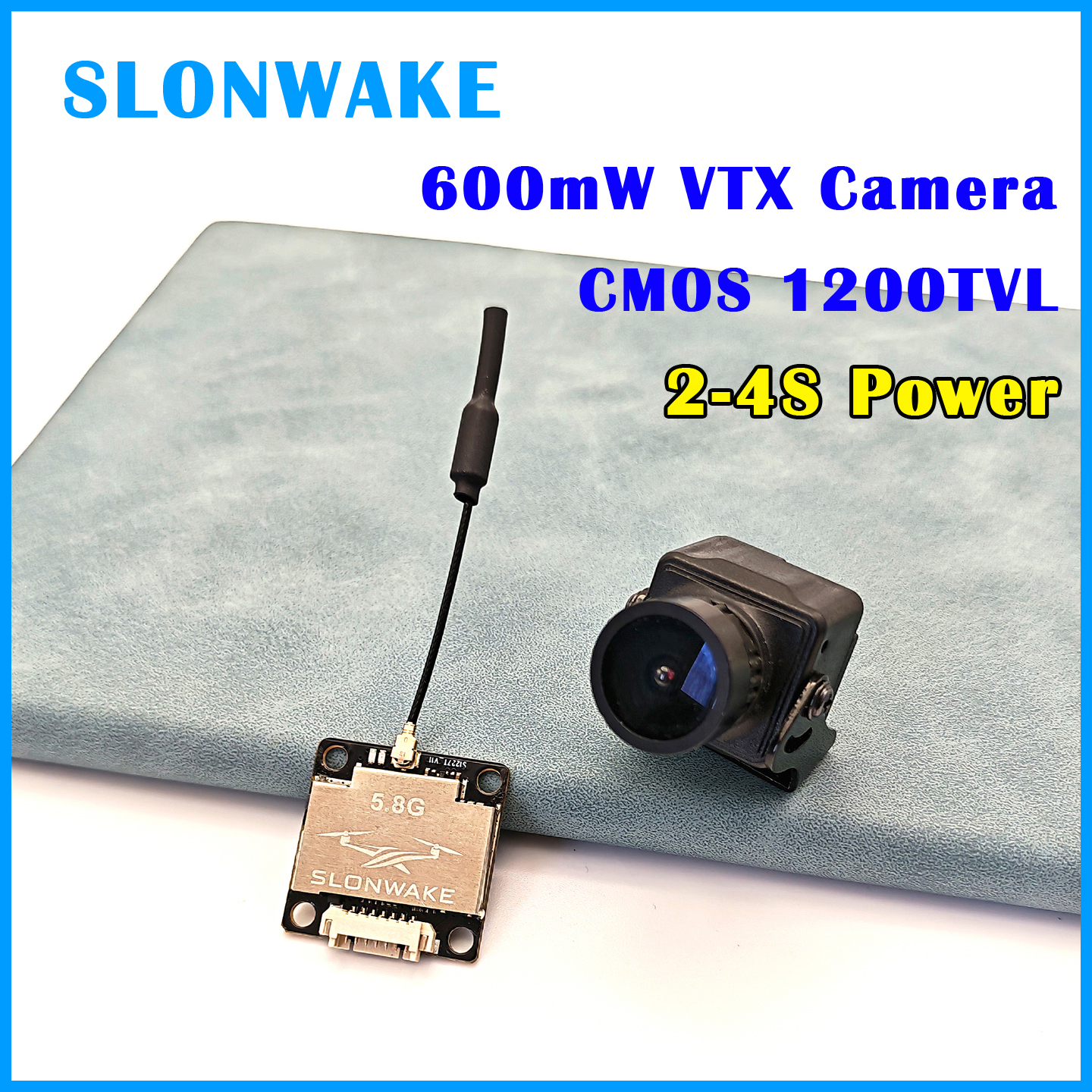 SLONWAKE Ready to use 5.8G 48C - Fpv Drone Camera incelemesi ve fiyatı