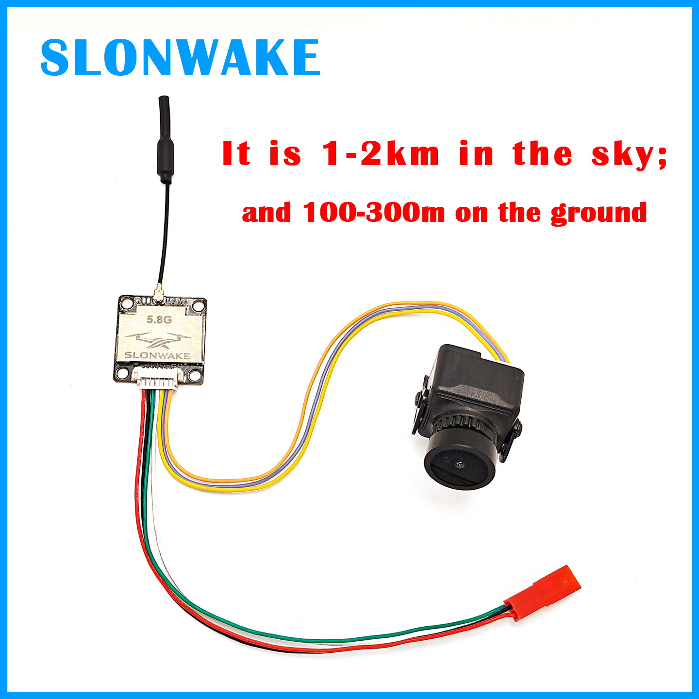 SLONWAKE Ready to use 5.8G 48C - Fpv Drone Camera incelemesi ve fiyatı