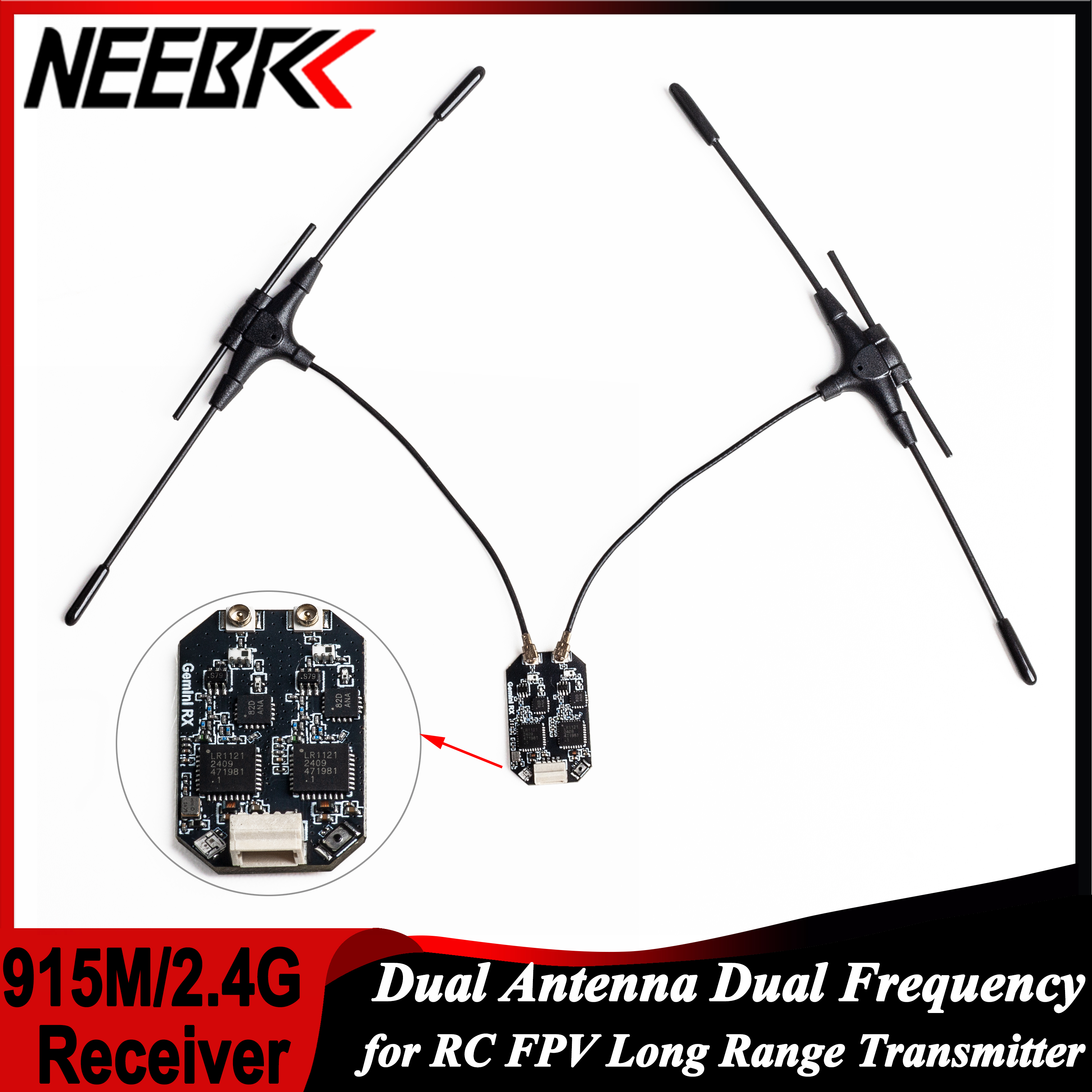 ELRS 915MHz/2.4GHz Gemini Dual - Fpv Drone Antenna incelemesi ve fiyatı