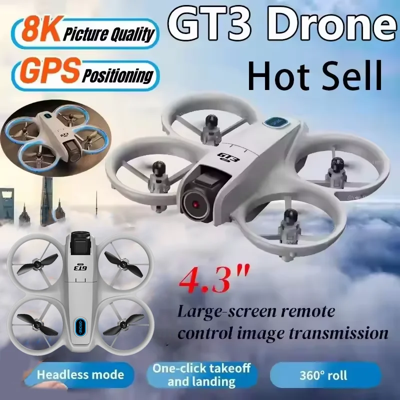 GT3 Drone 8K HD Dual Cameras G - Fpv Drone Charger incelemesi ve fiyatı