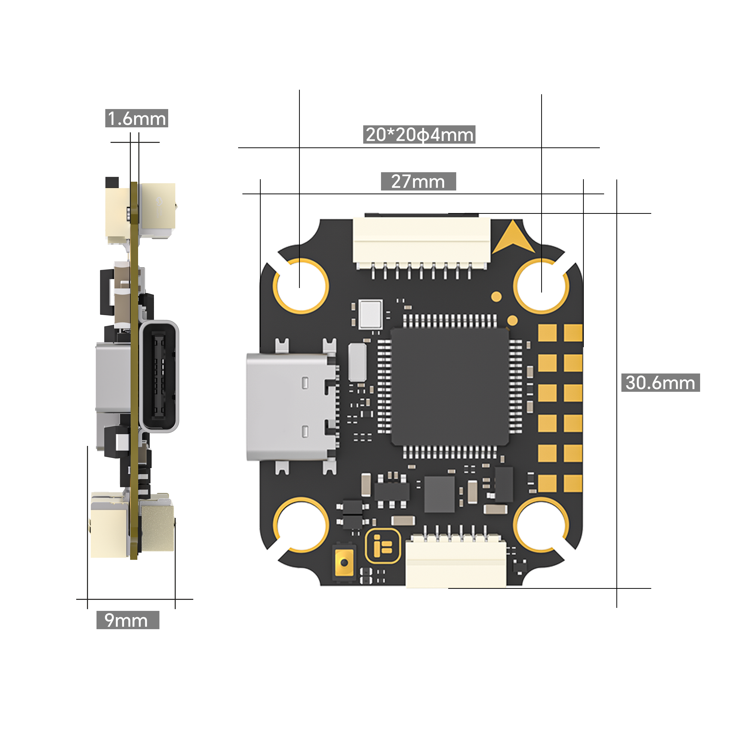 iFlight Borg F7 Mini Stack Fli - Fpv Drone Esc incelemesi ve fiyatı