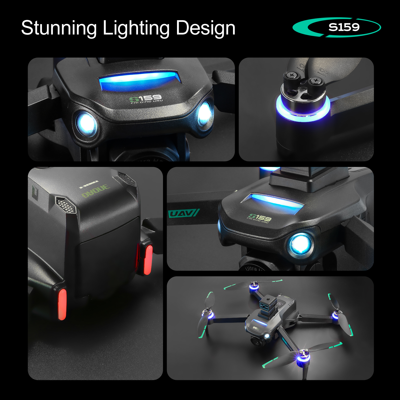 S159 GPS Drone 4K Profesional  - Fpv Drone Charger incelemesi ve fiyatı
